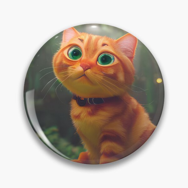 Item preview, Felix the cat who wants to be a fish designed and sold by BabyShmoopies.