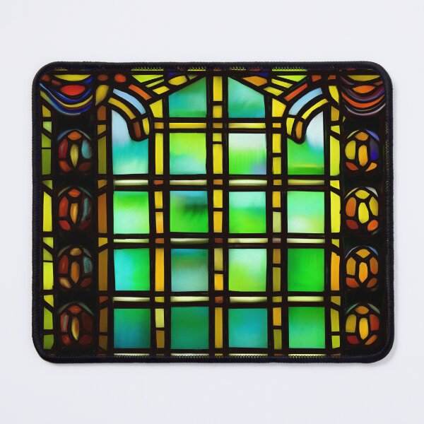 Item preview, Stained glass window, green designed and sold by Gala-life1.