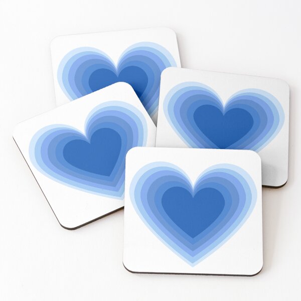 Item preview, Lovely hearts! - blue designed and sold by Univers Gifts.