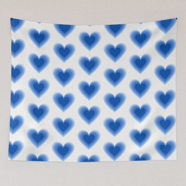 Item preview, Lovely hearts! - blue designed and sold by Univers Gifts.