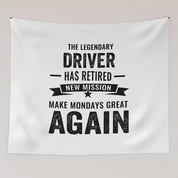 Item preview, driver Retirement Shirt, A Legendary driver Has Retired designed and sold by Dogs Geeky⭐⭐⭐⭐⭐.