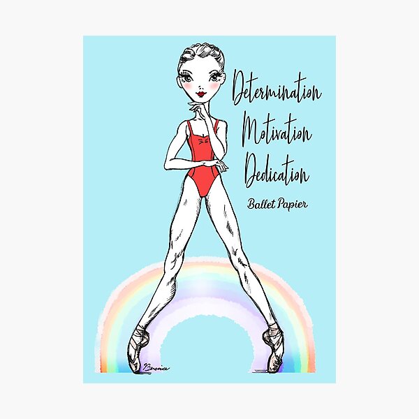 Item preview, Dance is Determination,Motivation and Dedication! designed and sold by BereniceLaPlaca.