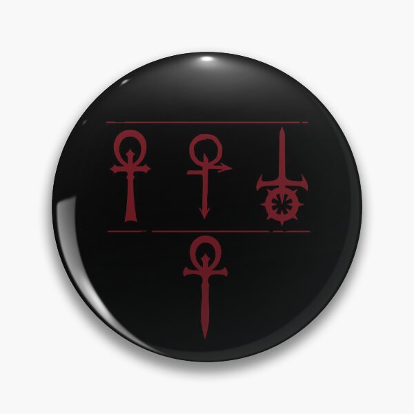 Item preview, The Ankhs, Red on Black designed and sold by DrakesEmporium.