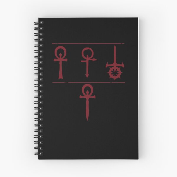 Item preview, The Ankhs, Red on Black designed and sold by DrakesEmporium.