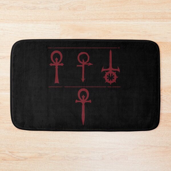 Item preview, The Ankhs, Red on Black designed and sold by DrakesEmporium.