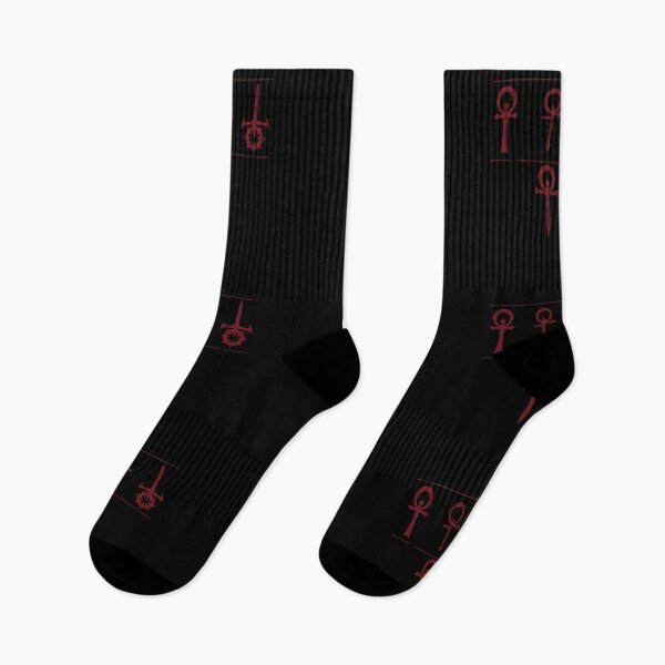 Item preview, The Ankhs, Red on Black designed and sold by DrakesEmporium.