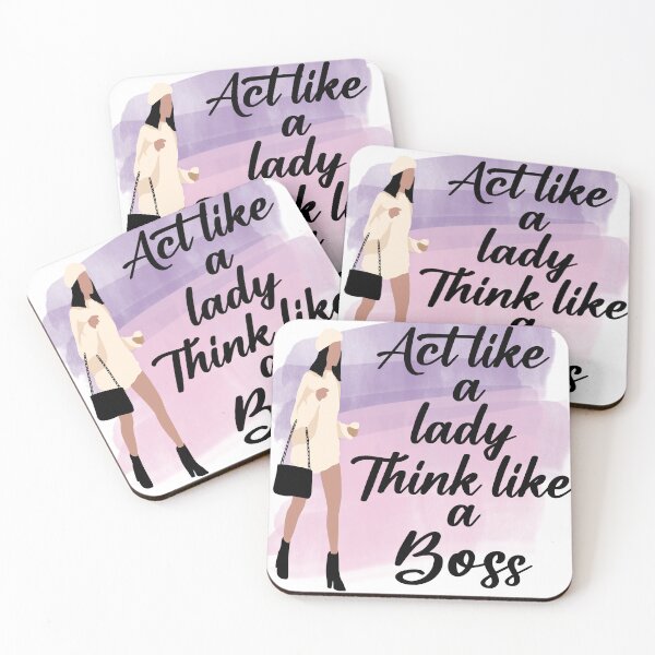 Item preview, Act like a lady think like a boss designed and sold by Leigh Tate.