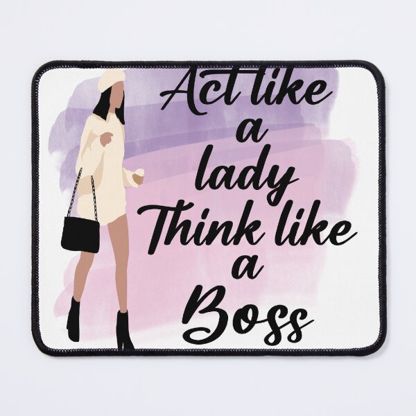 Item preview, Act like a lady think like a boss designed and sold by Leigh Tate.