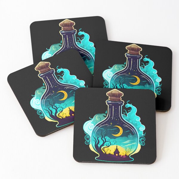 Item preview, Night Potion Bottle | Magical Potion | Witches Brew | Witches Potion  designed and sold by PandorasBoxy.