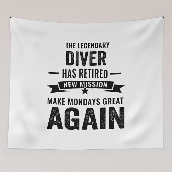Item preview, diver retirement gifts, diver retired mom dad, diver retirement party designed and sold by Dogs Geeky⭐⭐⭐⭐⭐.