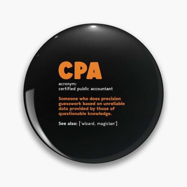 Item preview, Cpa Definition - Accountant Funny Gift designed and sold by DiogoCalheiros.