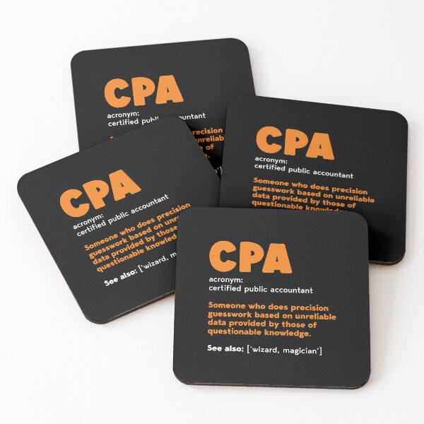 Item preview, Cpa Definition - Accountant Funny Gift designed and sold by DiogoCalheiros.