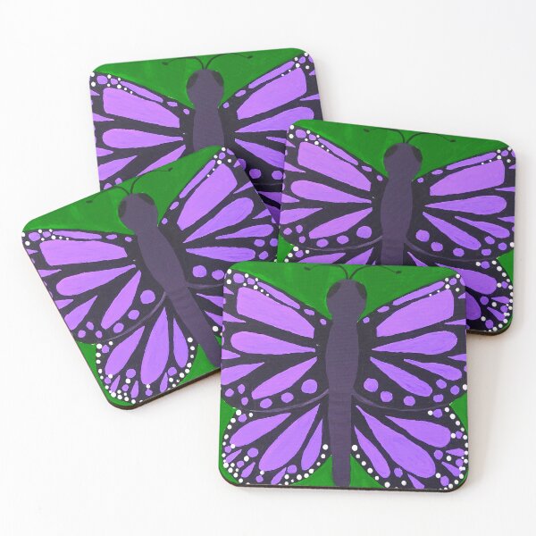 Item preview, Painted Purple Butterfly - Art designed and sold by jolabrese.