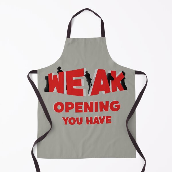 Item preview, Weak opening funny chess  designed and sold by TipTopTapo.