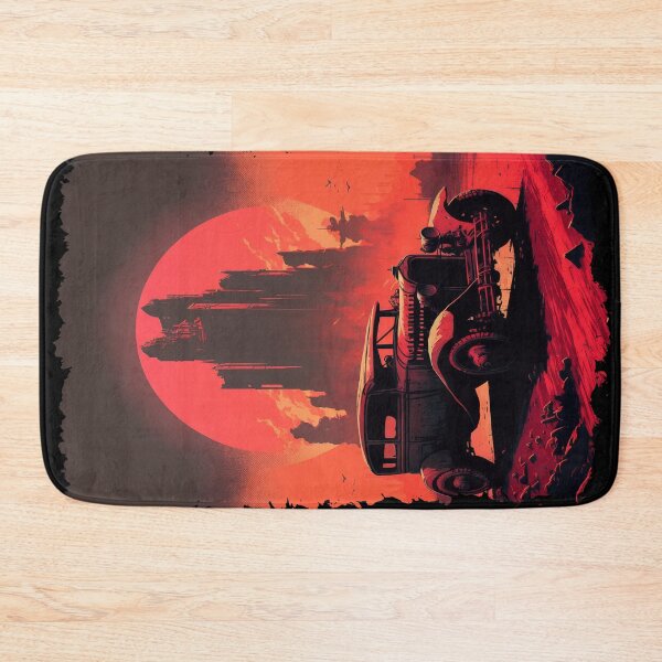 Item preview, Dystopian Sunrise: A Post-Apocalyptic Hot Rod Scene for Fans of Brutalism and American Industry #9 designed and sold by RodZnRoll.