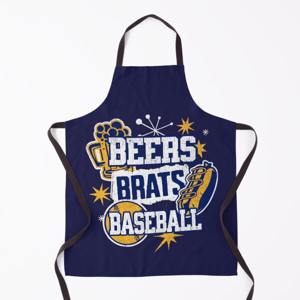 Item preview, Beers Brats Baseball - Milwaukee designed and sold by aargeneralstore.