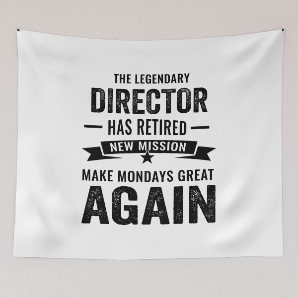 Item preview, Camisa de jubilación del director, un director legendario se ha retirado designed and sold by Dogs Geeky⭐⭐⭐⭐⭐.