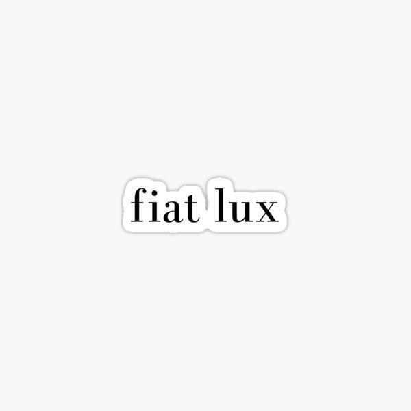 Item preview, Fiat Lux designed and sold by ✨ the college vibes  ✨.