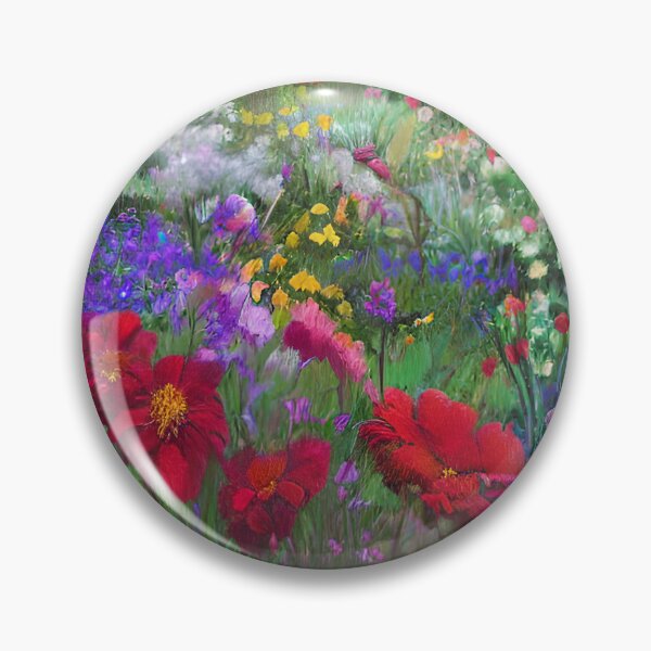 Item preview, jardín floreciente designed and sold by Line Artistry.