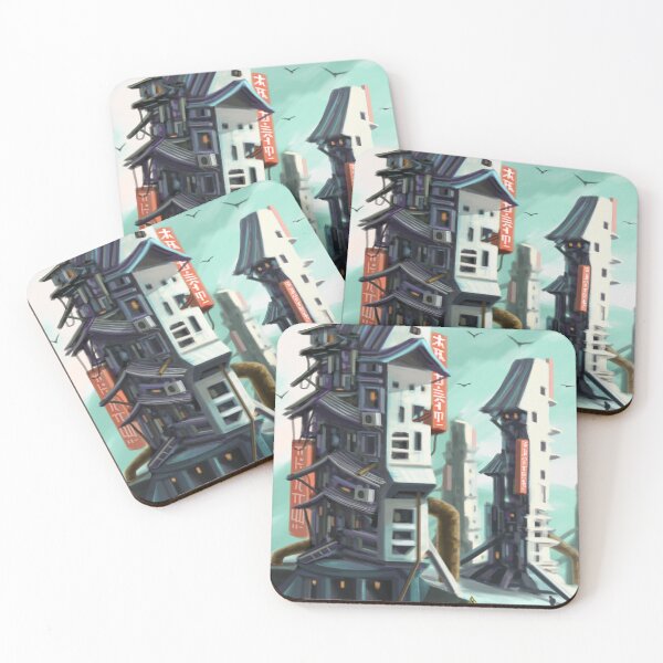 Item preview, Post apocalyptic town designed and sold by Paintbase.