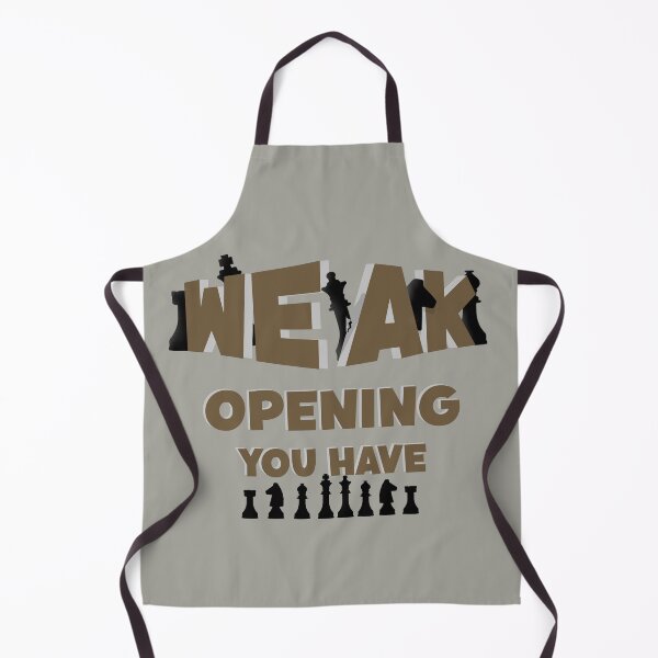 Item preview, Weak opening funny chess designed and sold by TipTopTapo.