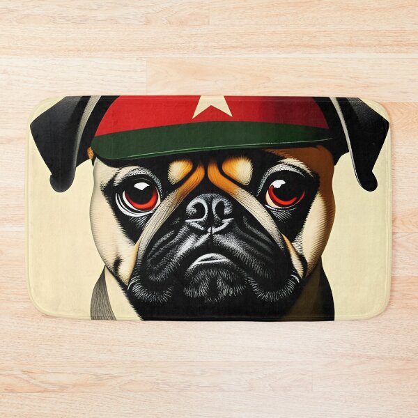 Item preview, Retro Pug Dog General - Vintage Style designed and sold by Dalive.
