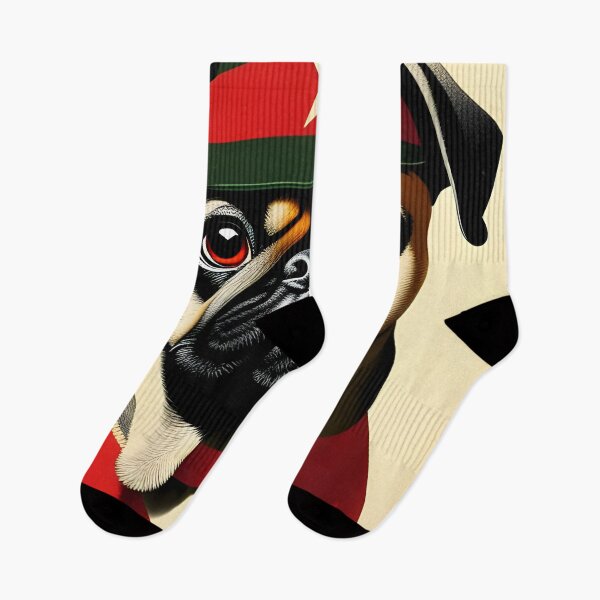 Item preview, Retro Pug Dog General - Vintage Style designed and sold by Dalive.