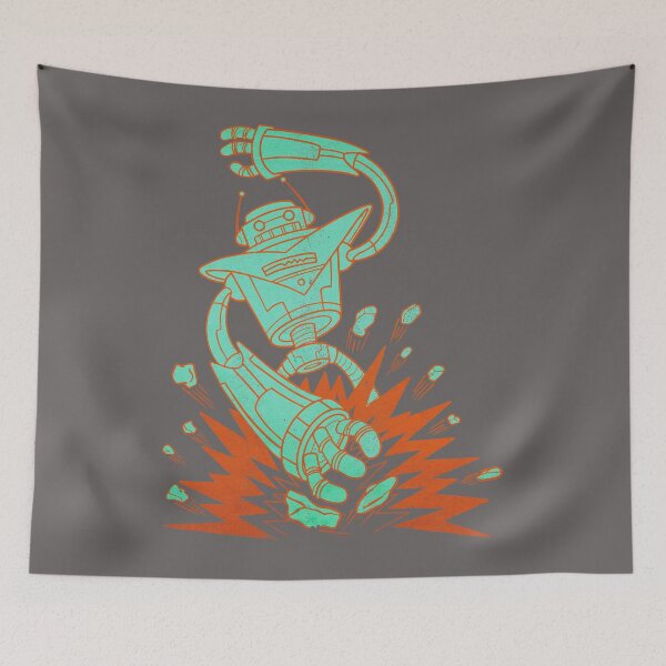 Item preview, Giant Robot INVASION! REDUX designed and sold by JIMBOT-JIMBOT.