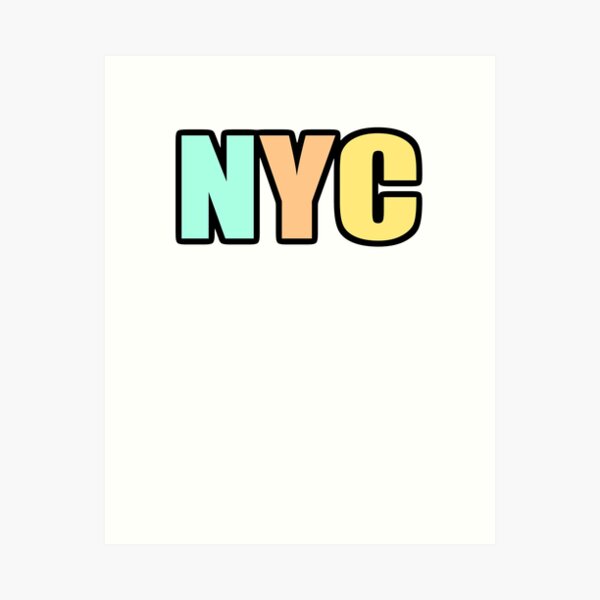 Artikel-Vorschau von NYC, designt und verkauft von Spoof-Tastic.