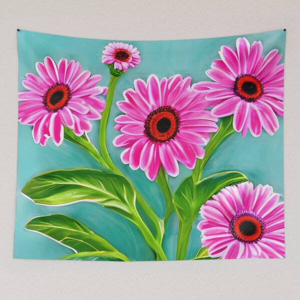 Item preview, Pink gerbera daisy designed and sold by gramizzia.