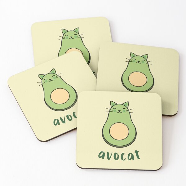 Item preview, Avocat. Cat And Avocado Lover designed and sold by Rebel-Design.