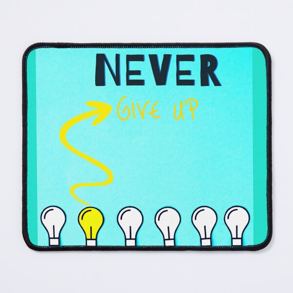 Item preview, Never Give Up designed and sold by nitiratnad.