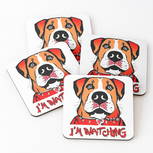 Item preview, I'm Watching Dog designed and sold by CottagePop.
