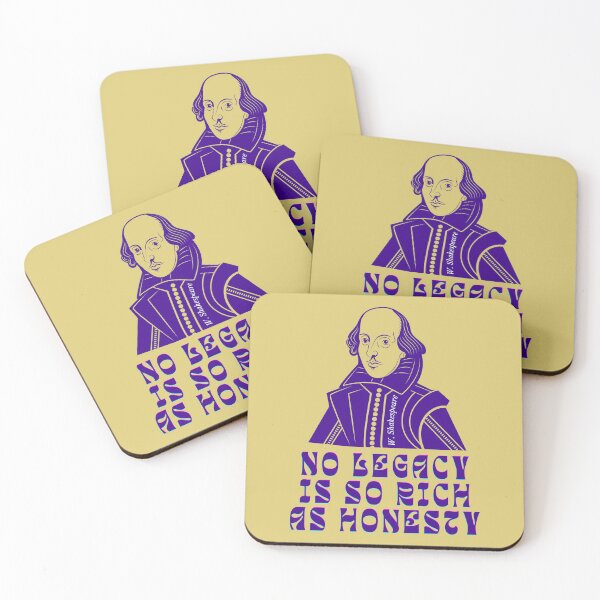 Item preview, William Shakespeare face and quote designed and sold by artbleed.