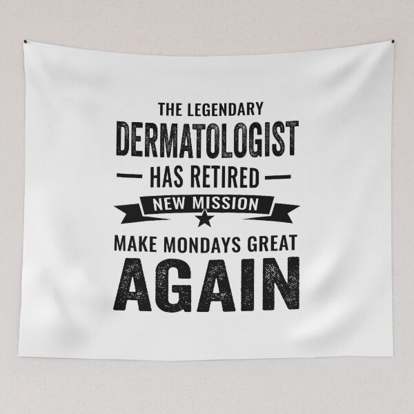 Item preview, Legendary dermatologist Retirement, perfect dermatologist retirement gift idea designed and sold by Dogs Geeky⭐⭐⭐⭐⭐.
