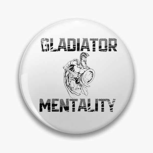 Item preview, Gladiator Mentality Gym Motivation Alpha designed and sold by scoutsunlimited.