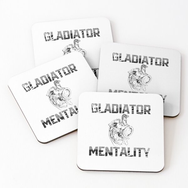 Item preview, Gladiator Mentality Gym Motivation Alpha designed and sold by scoutsunlimited.