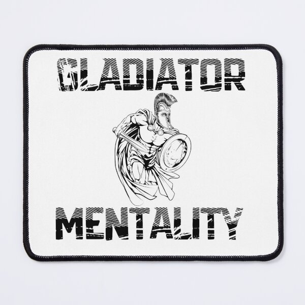 Item preview, Gladiator Mentality Gym Motivation Alpha designed and sold by scoutsunlimited.