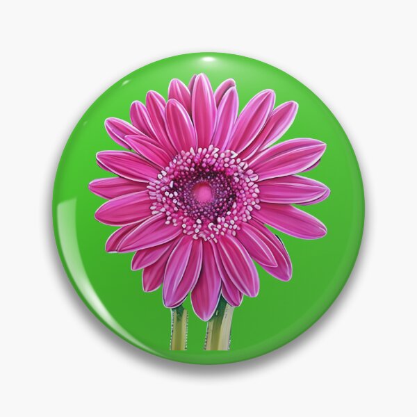 Item preview, Pink gerbera daisy designed and sold by gramizzia.