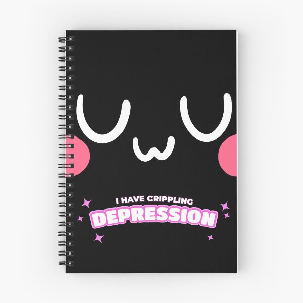 Item preview, Uwu I have crippling depression Black designed and sold by MeditationMind.