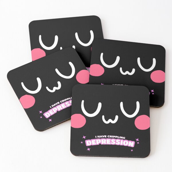 Item preview, Uwu I have crippling depression Black designed and sold by MeditationMind.