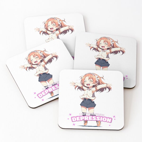 Item preview, UwU I have crippling depression cheering girl designed and sold by MeditationMind.
