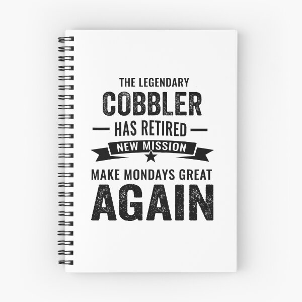 Item preview, cobbler retirement gifts, cobbler retired mom dad, cobbler retirement party designed and sold by Dogs Geeky⭐⭐⭐⭐⭐.