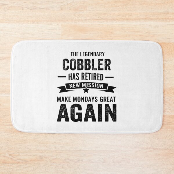 Item preview, cobbler retirement gifts, cobbler retired mom dad, cobbler retirement party designed and sold by Dogs Geeky⭐⭐⭐⭐⭐.