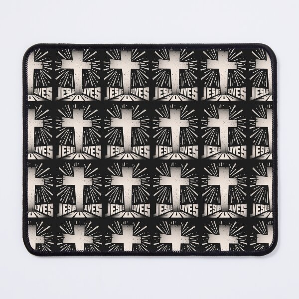 Item preview, Jesus loves you - Christian saying designed and sold by VichallanStudio.