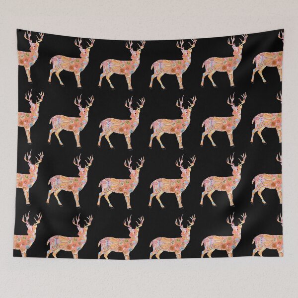 Item preview, Deer Floral designed and sold by 37jlee.