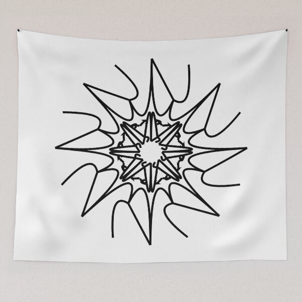 Item preview, Monochrome unique design B9 designed and sold by fishpressink.