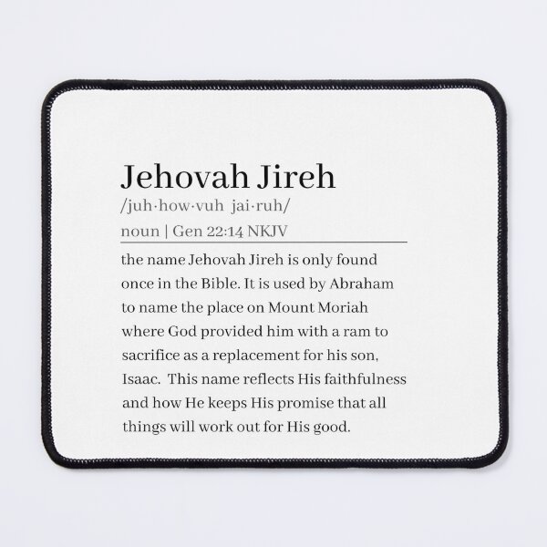 Item preview, Jehovah Jireh designed and sold by tarenaco.