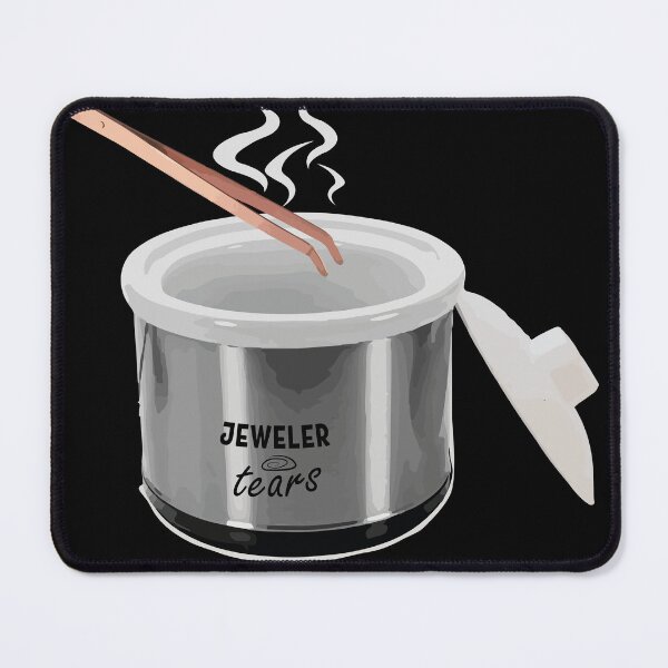 Item preview, Jewelry making pickle white slow cooker jeweler tears funny metalsmith tools designed and sold by MetalicBabe.