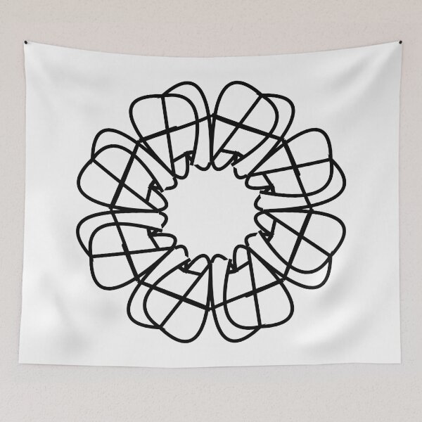 Item preview, Monochrome unique design B10 designed and sold by fishpressink.